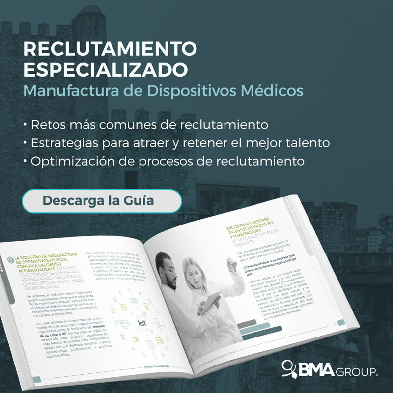 reclutamiento manufactura dispositivos medicos